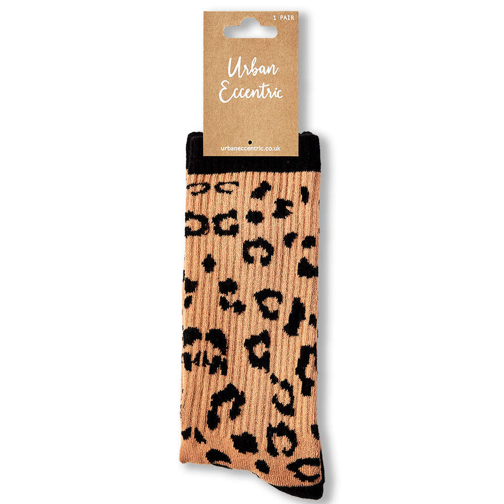 Unisex Leopard Socks