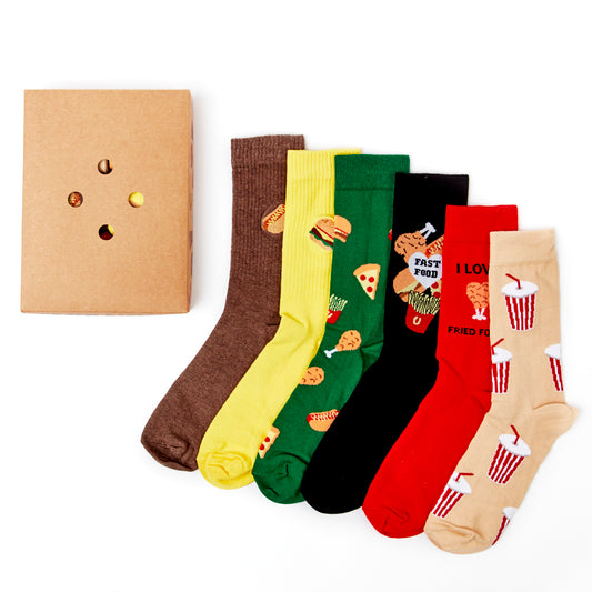 Unisex Takeaway Socks Gift Set