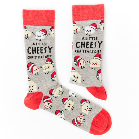 Unisex Cheesy Christmas Gift Socks