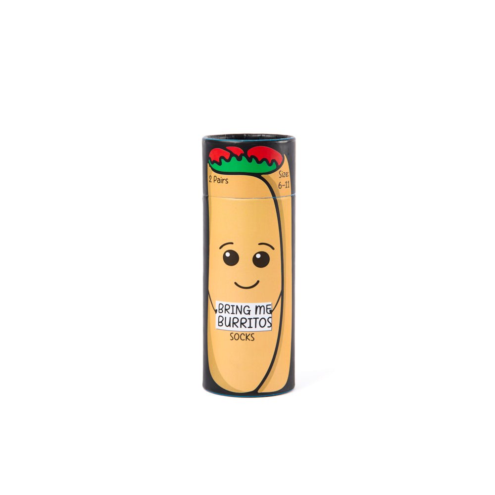 Unisex Burrito Socks Gift Box