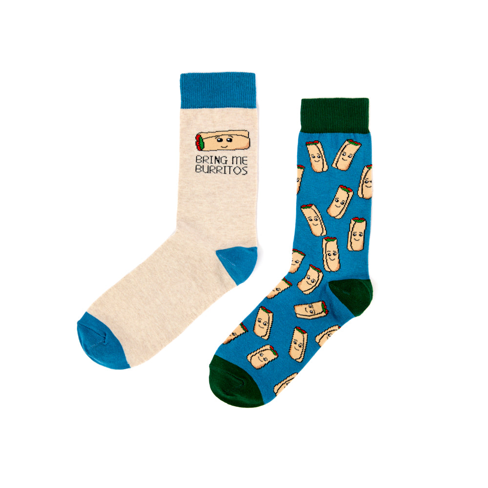 Unisex Burrito Socks Gift Box