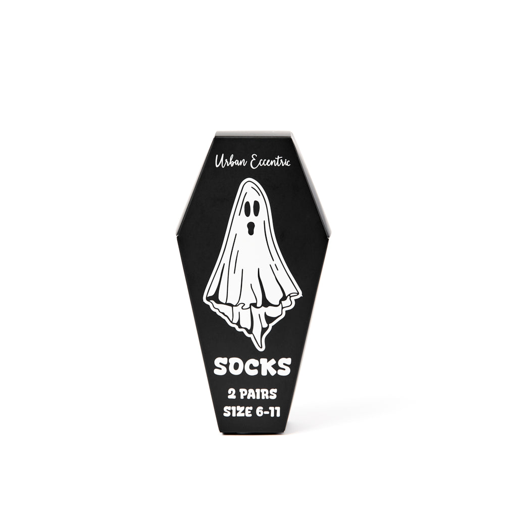 Unisex Coffin Halloween Socks Gift Box