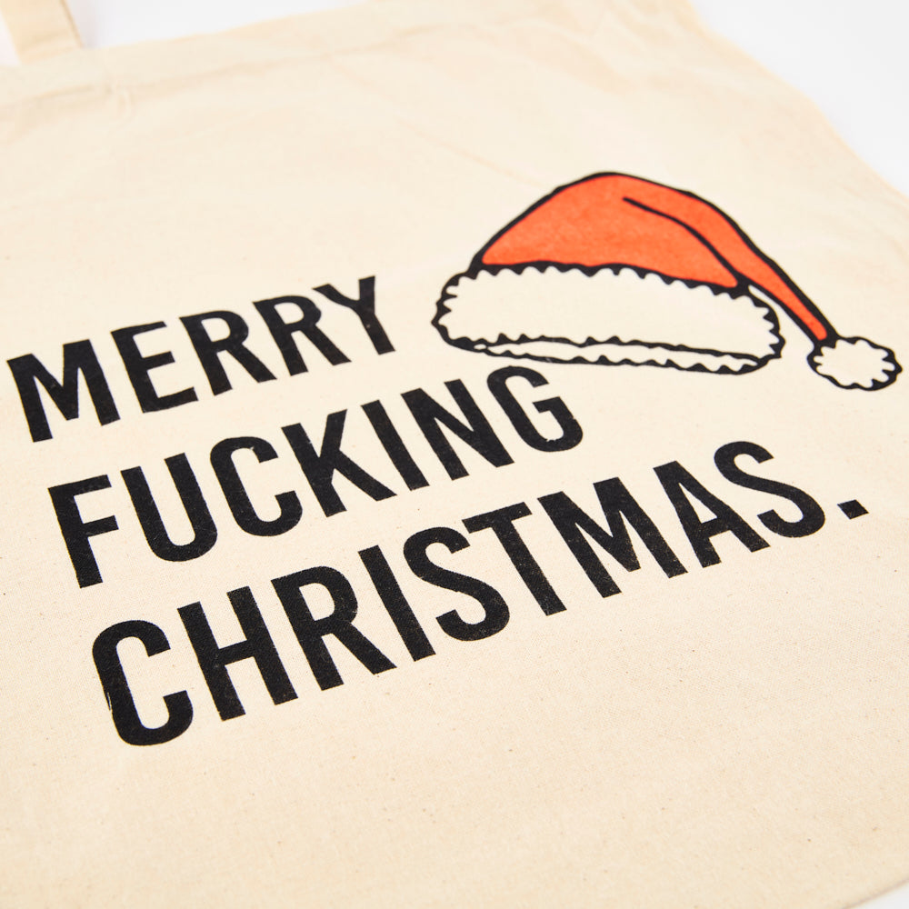 Merry Fucking Christmas- Tote Bag