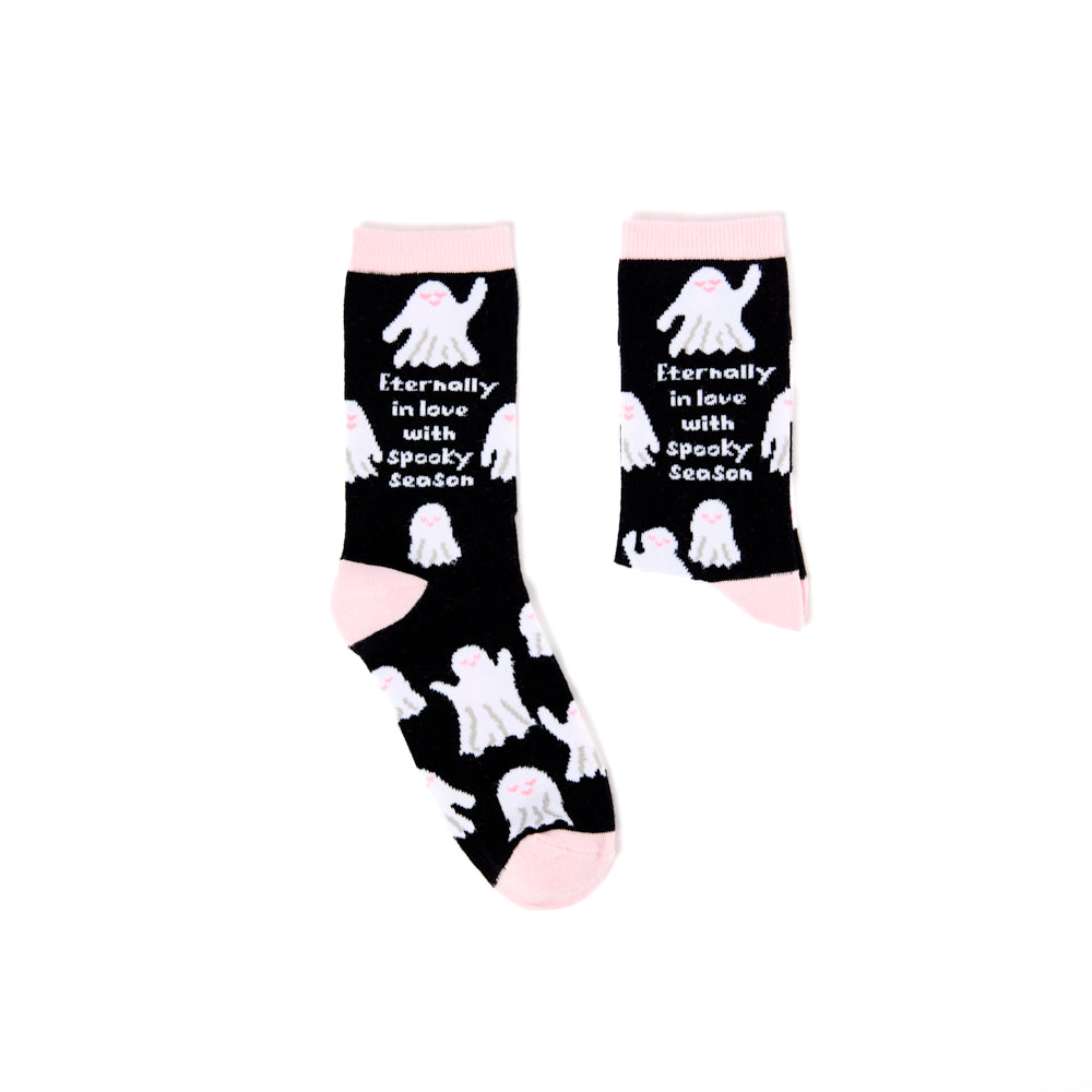 Ladies Eternally In Love With Spooky Season Socks