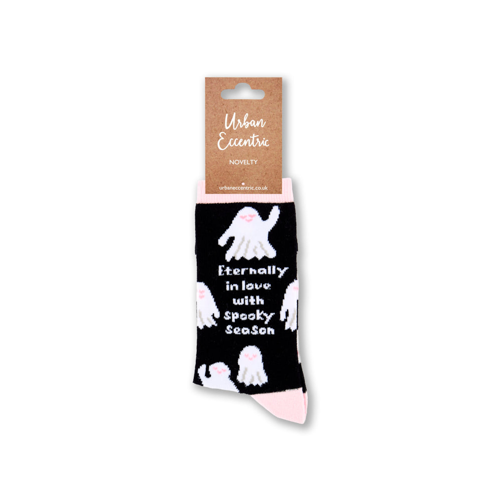 Ladies Eternally In Love With Spooky Season Socks