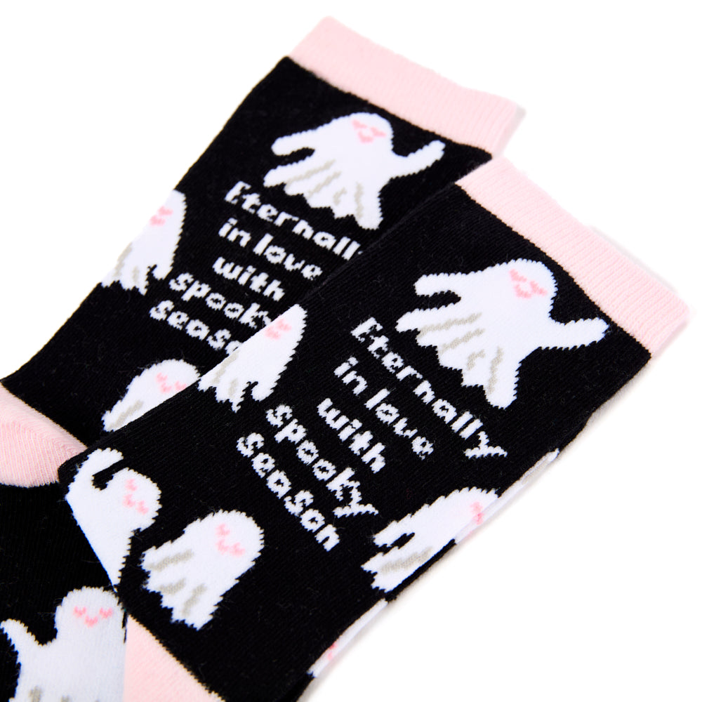 Ladies Eternally In Love With Spooky Season Socks