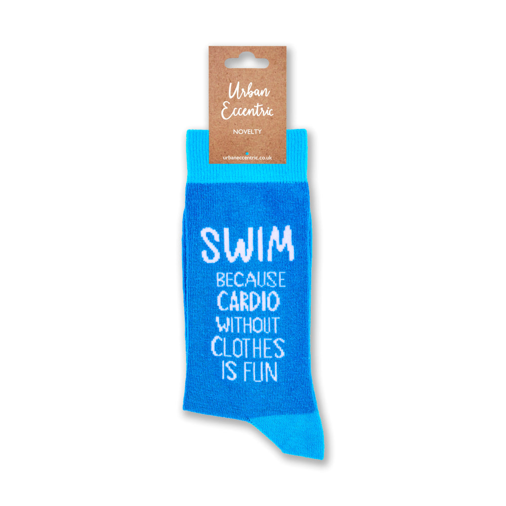 Unisex Swim Because Cardio Without Clothes Is FunSocks