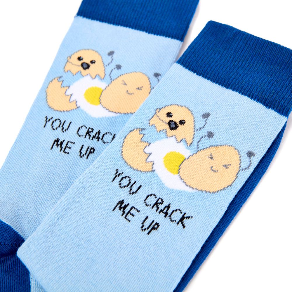 Unisex You Crack Me Up Socks