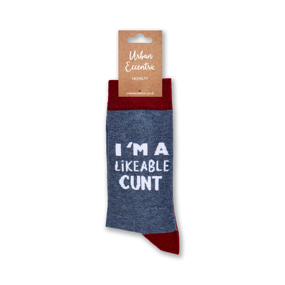 Unisex I'm A Likeable Cunt Socks