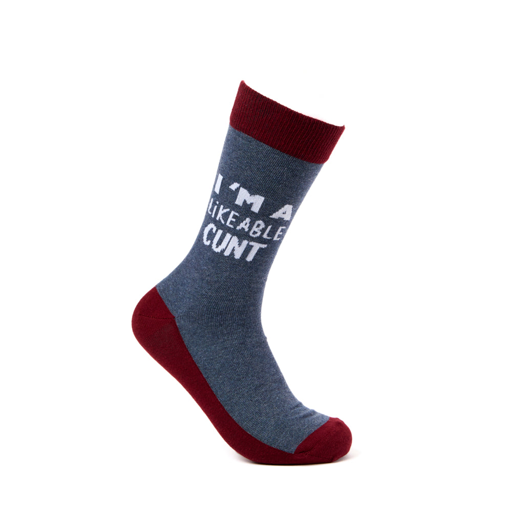 Unisex I'm A Likeable Cunt Socks