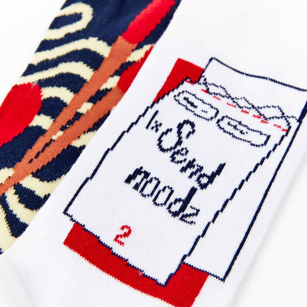 Unisex Noodle Socks Gift Set