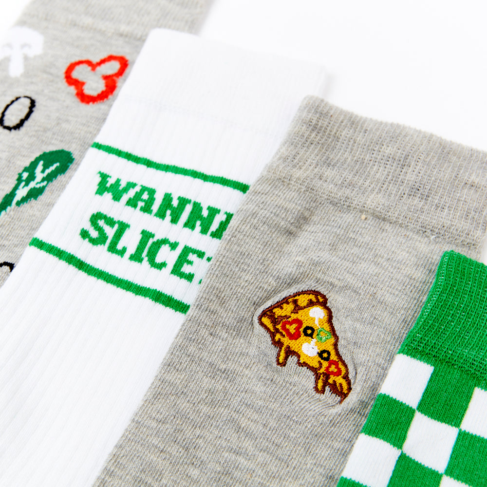 Unisex Veggie Pizza Socks