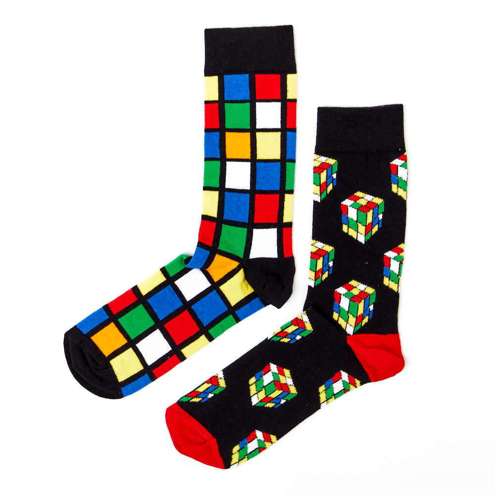 Unisex Game Cube Socks Gift Box
