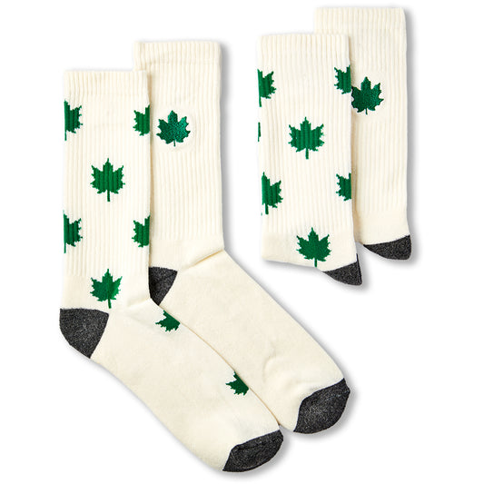 Unisex Leaf Socks Multipack