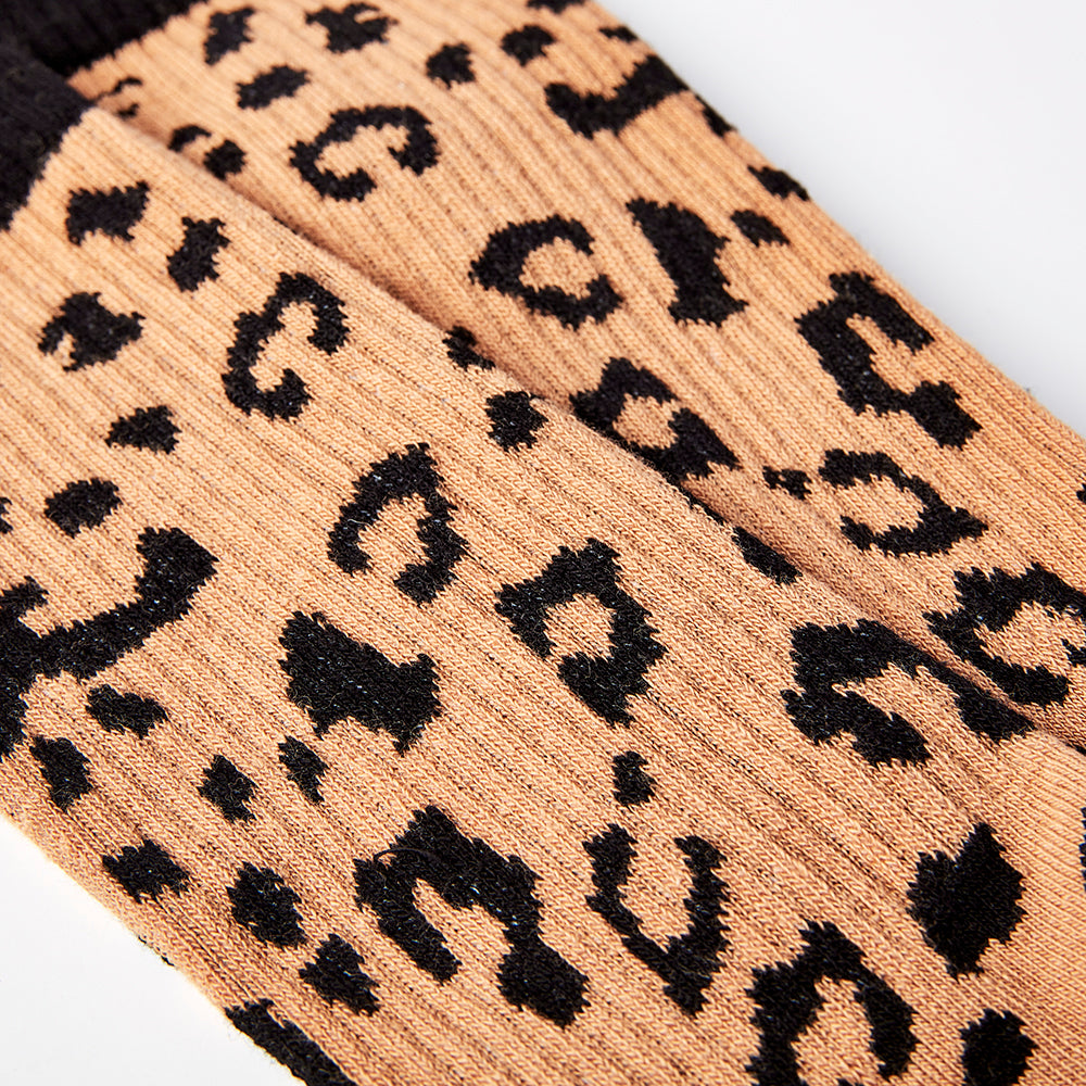 Unisex Leopard Socks