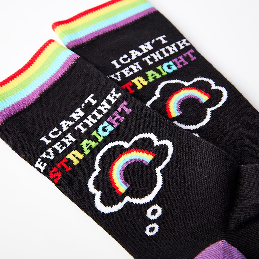 Unisex I Can't Even Think Straight Socks