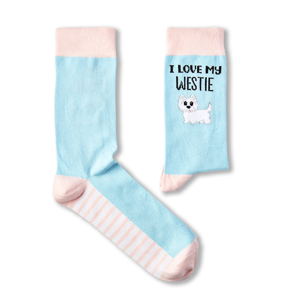 Unisex I Love My Westie Socks