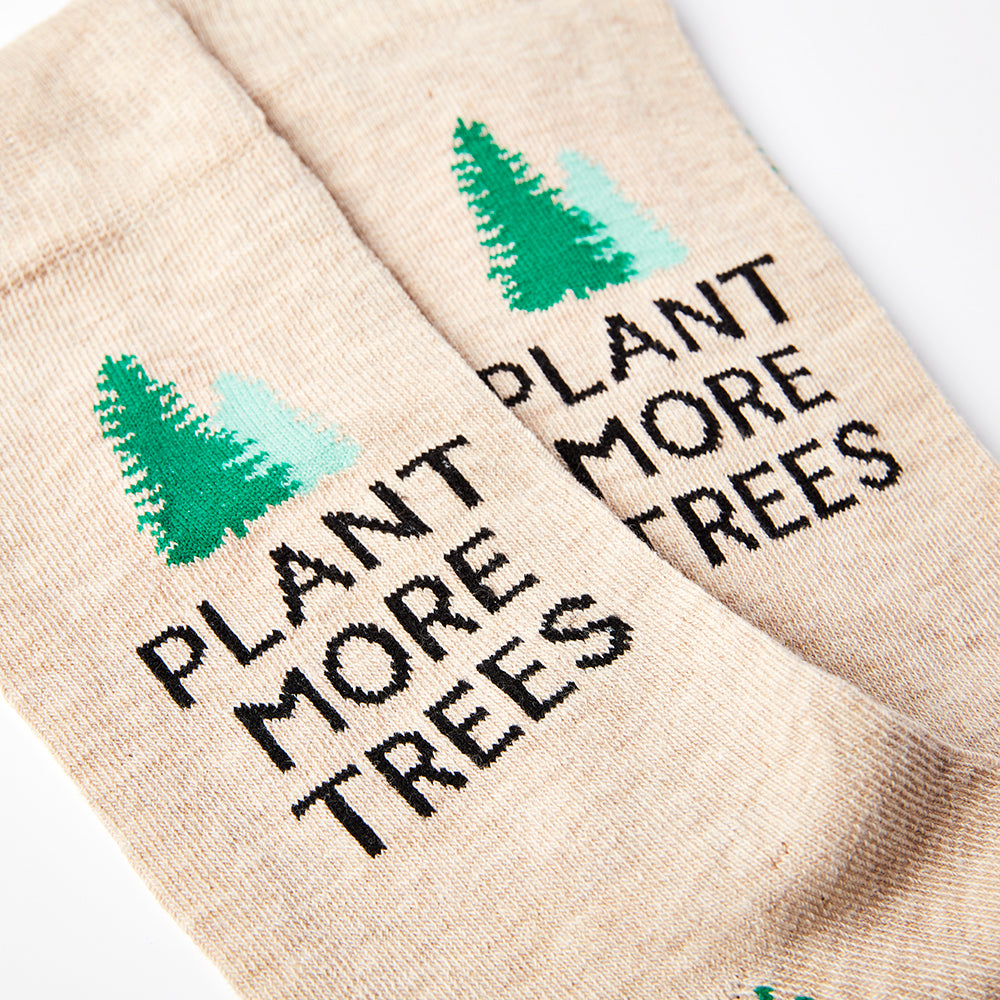 Unisex Plant More Trees Socks