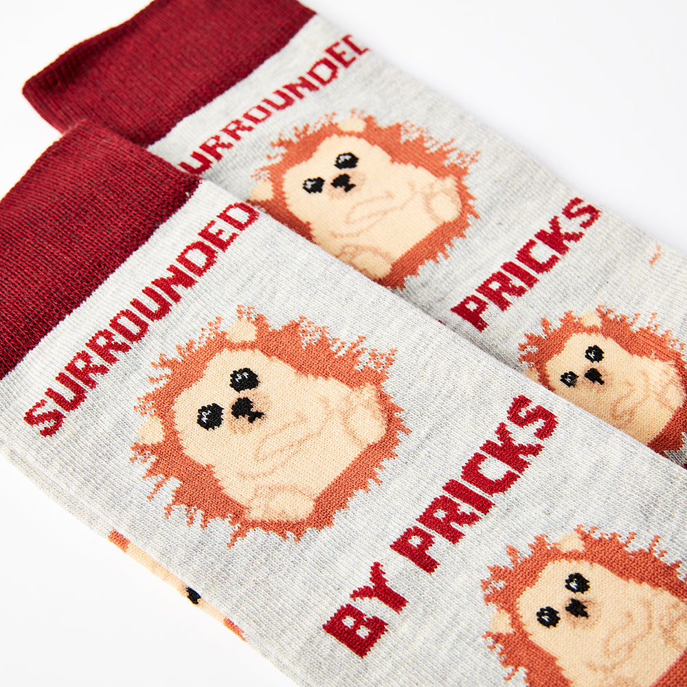 Unisex Surrounded By Pricks Socks