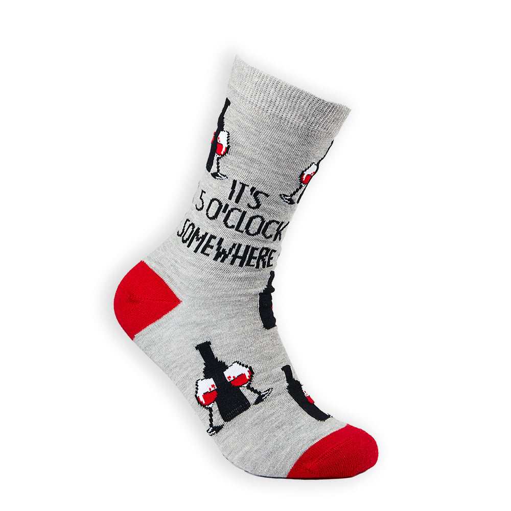 Ladies It's 5 O'clock Somewhere Socks