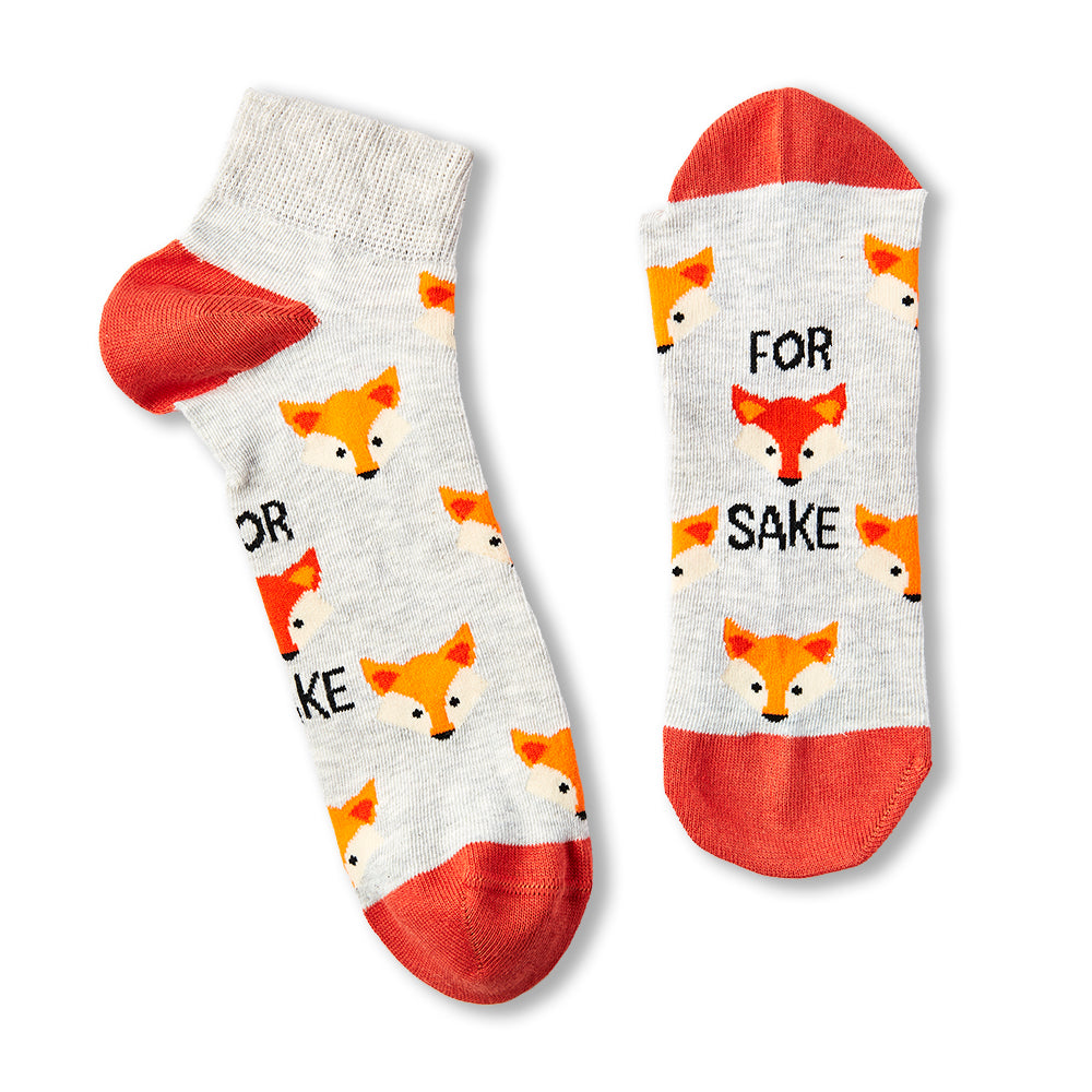 Unisex For Fox Sake Trainer Socks