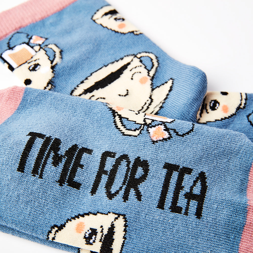 Ladies Time For Tea Socks