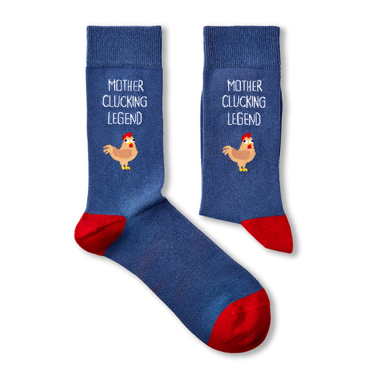 Unisex Mother Clucking Legend Socks