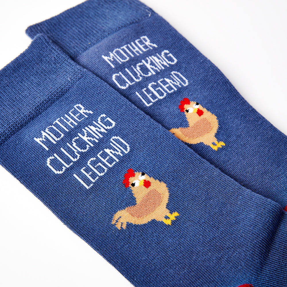 Unisex Mother Clucking Legend Socks