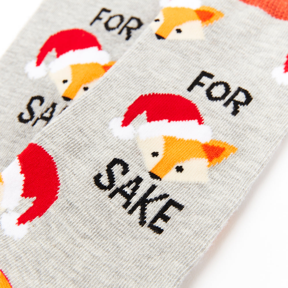 Unisex Christmas For Fox Sake  Socks