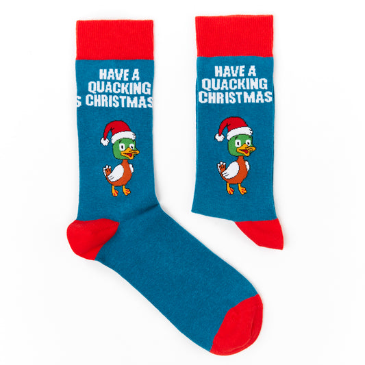 Unisex Have A Quacking Christmas Socks