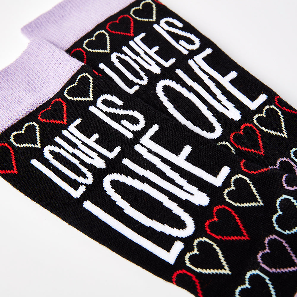Unisex Love Is Love Socks