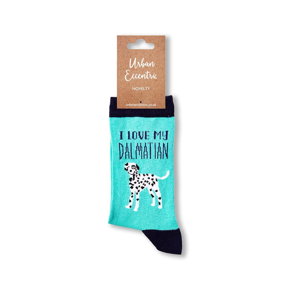 Ladies I Love My Dalmatian Socks