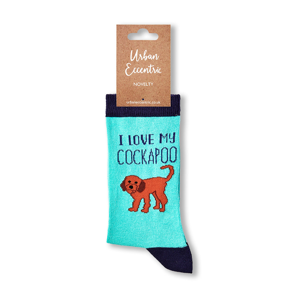Ladies I Love My Cockapoo Socks – Urban Eccentric