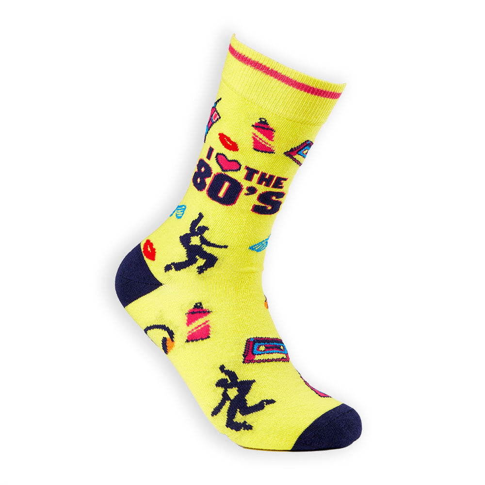 Unisex I Love The 80's Socks