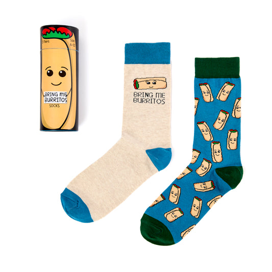 Unisex Burrito Socks Gift Box
