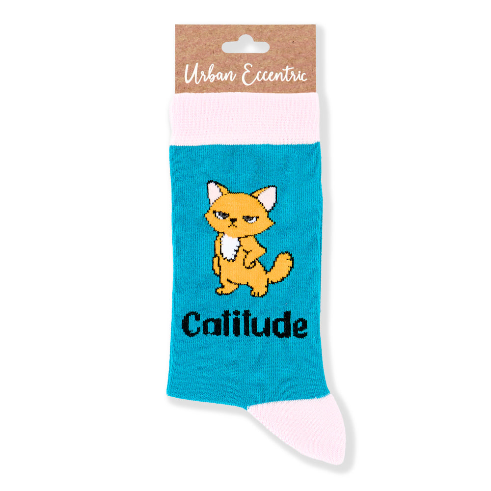 Ladies Catitude Socks