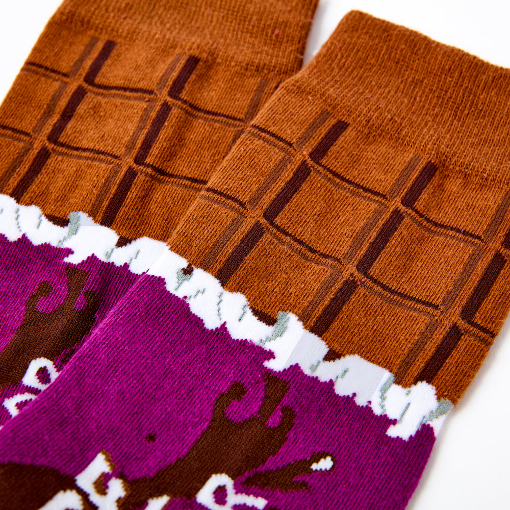 Unisex Chocolate Socks