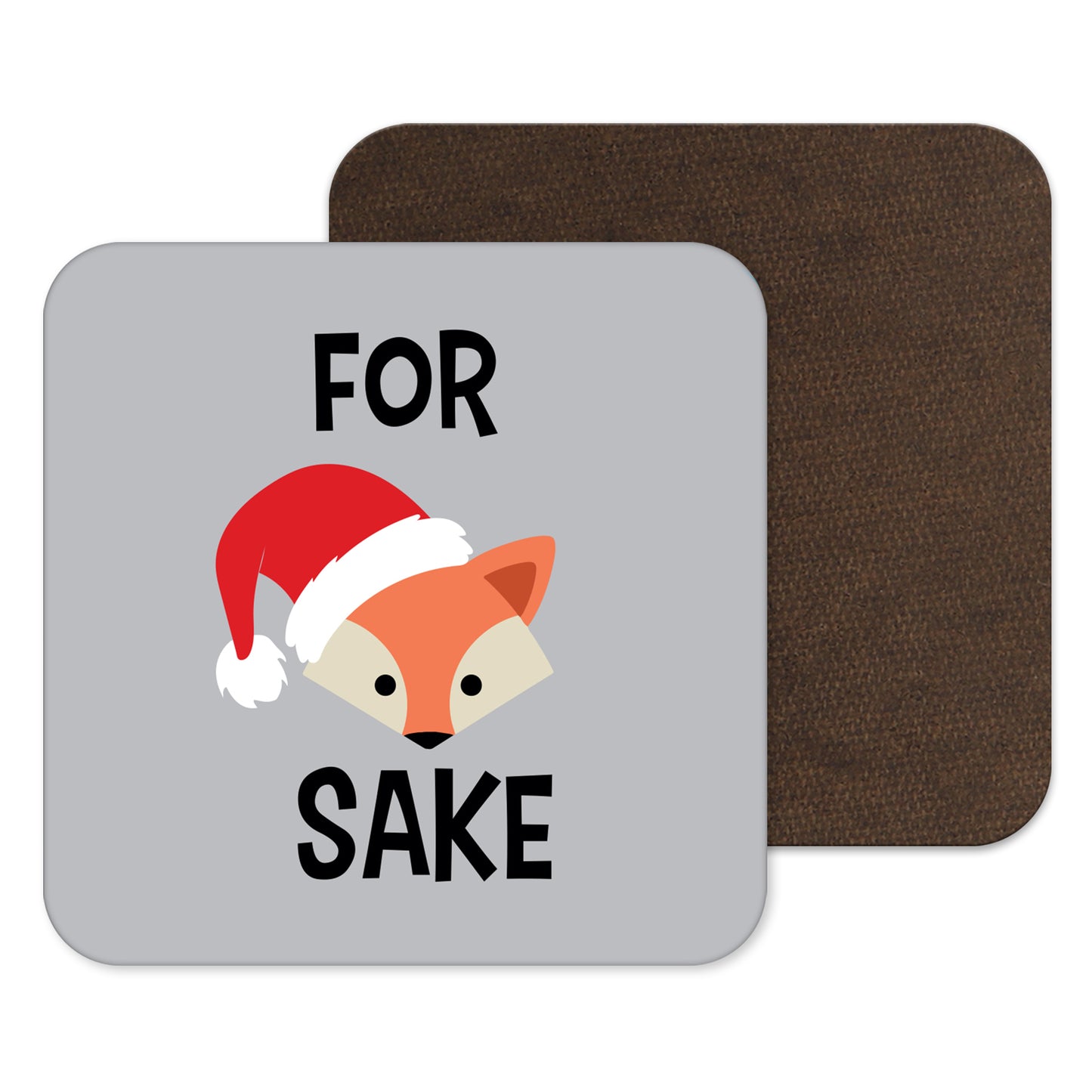 Christmas Fox Coaster