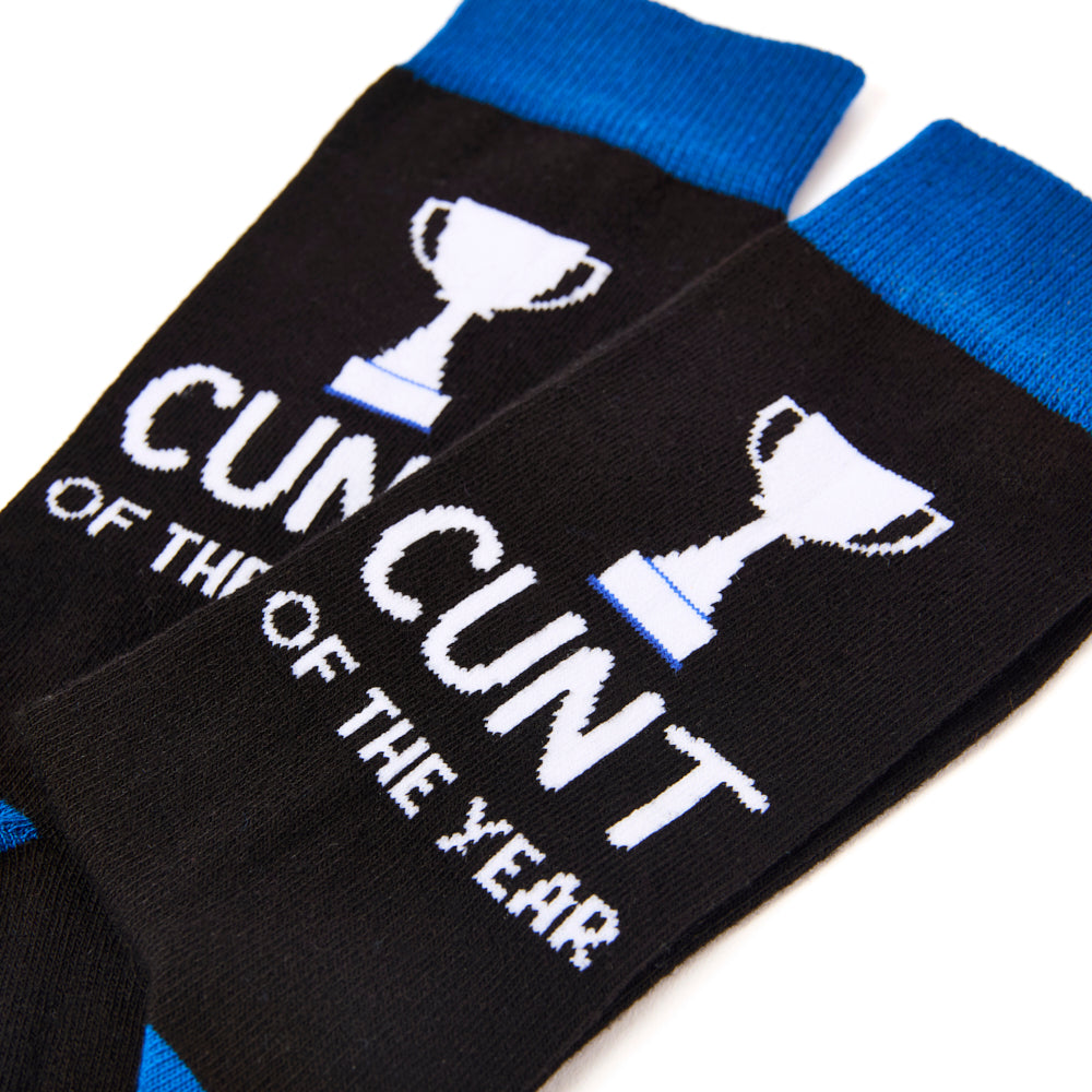 Unisex Cunt Of The Year Socks