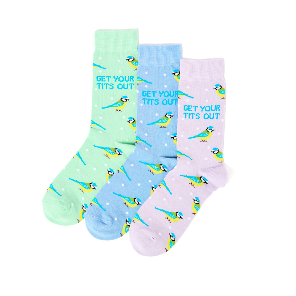 Unisex Get Your Tits Out Socks Gift Box