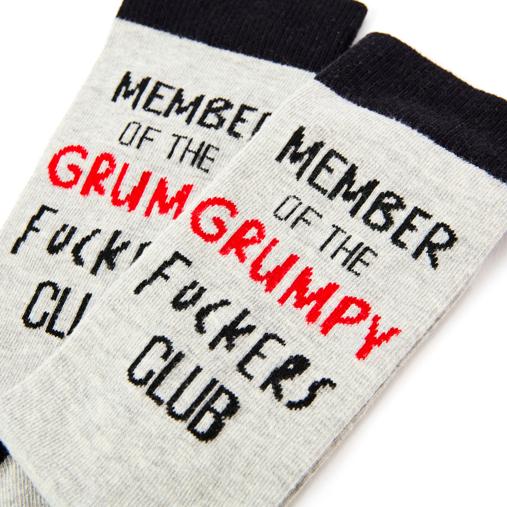 Unisex Member Of The Grumpy Fuckers Club Socks