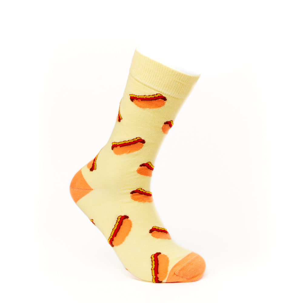 Unisex Hot Dog Socks