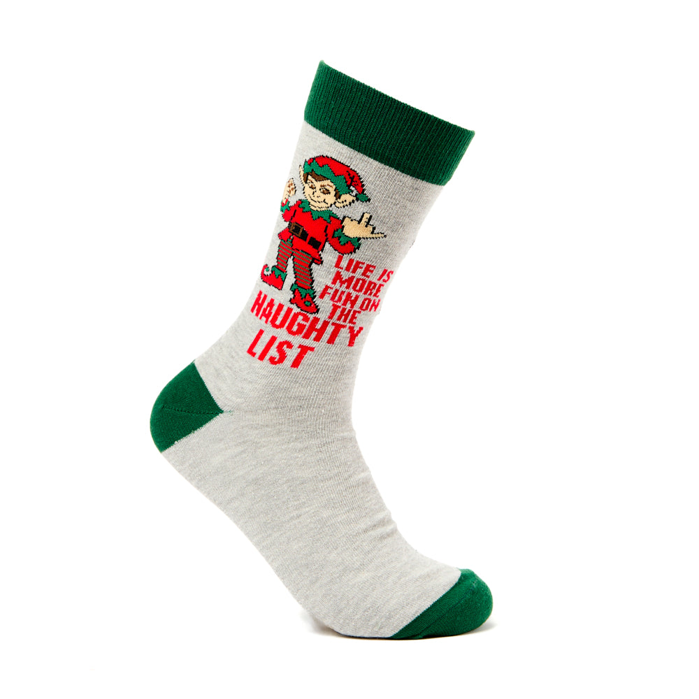 Unisex Life Is Better on the Naughty List Socks