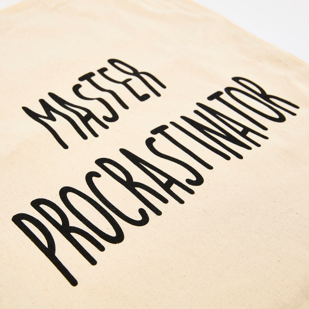 Master Procrastinator - Tote Bag