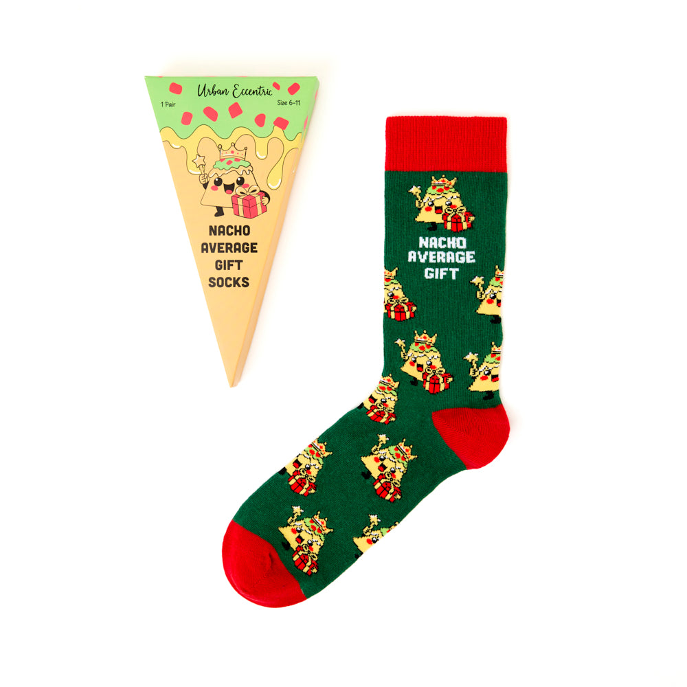 Unisex Nacho Average Gift Gift Box Socks