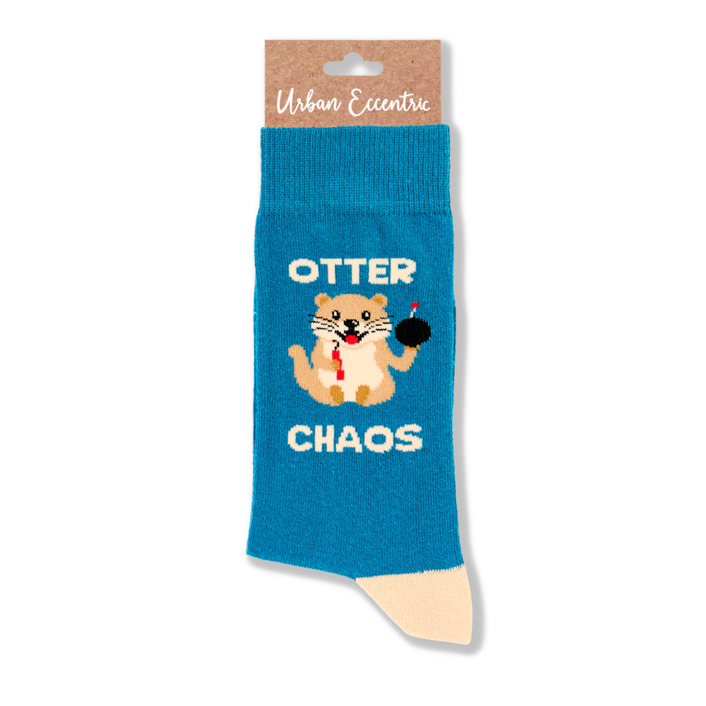 Unisex Otter Chaos Socks