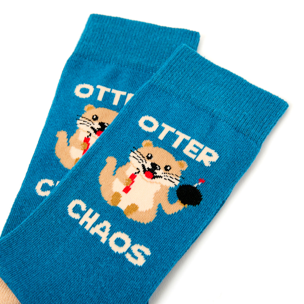 Unisex Otter Chaos Socks