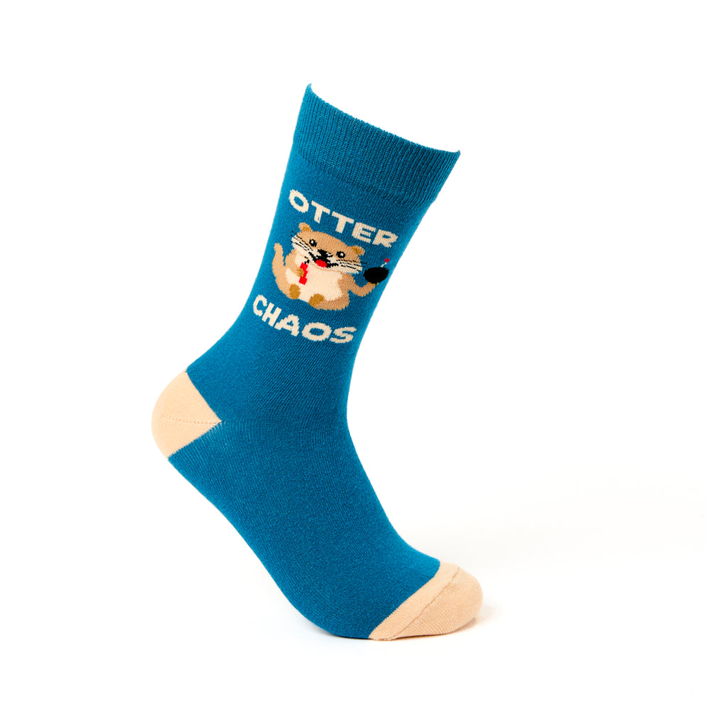 Unisex Otter Chaos Socks