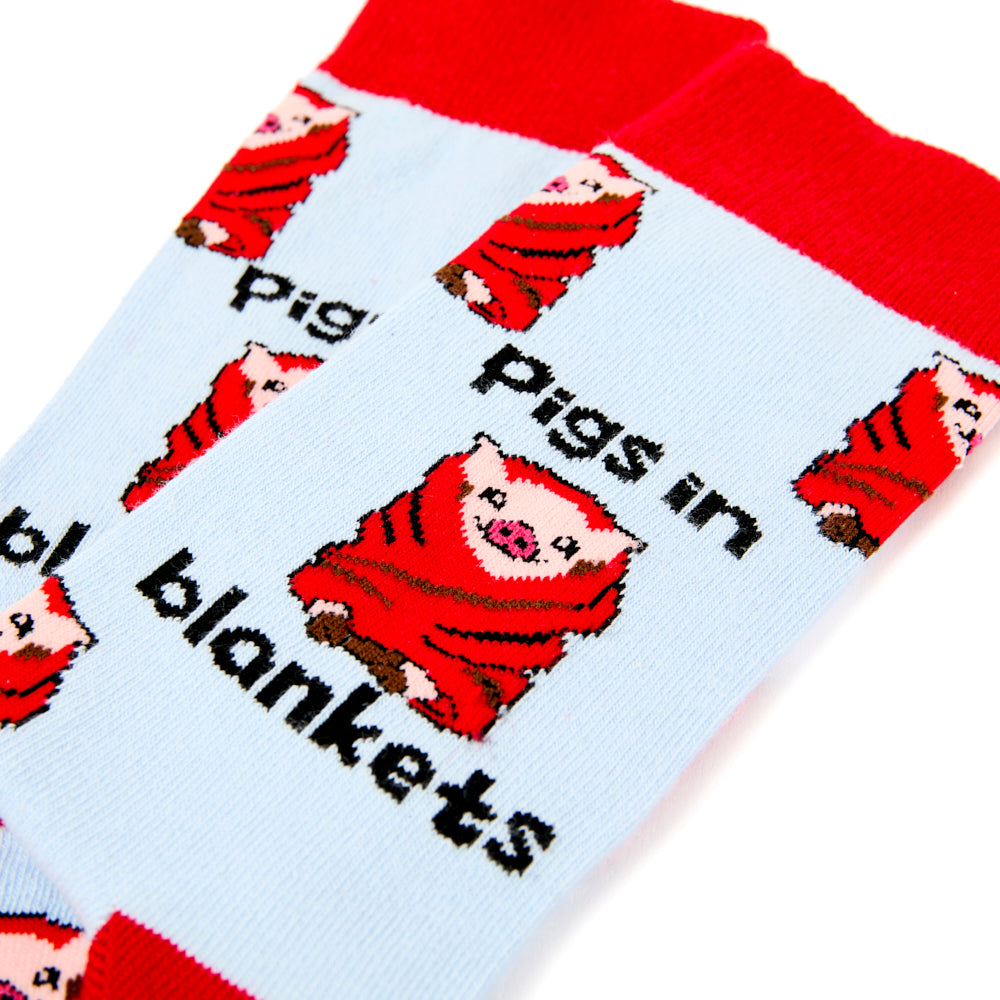 Unisex Pigs in Blankets Socks