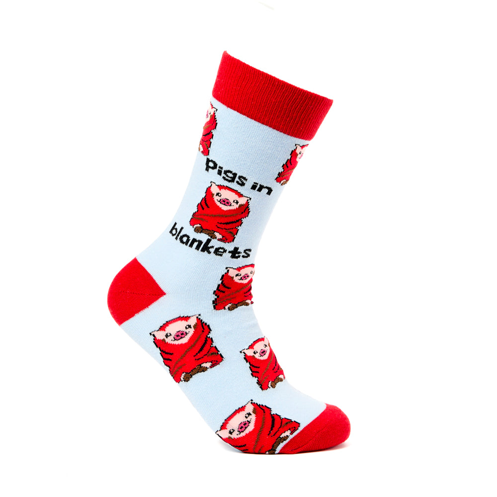 Unisex Pigs in Blankets Socks